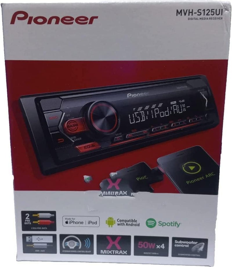 Pioneer مستقبل الوسائط الرقمية بايونير MVH-S125U مع تطبيق بايونير ARC - Image 3
